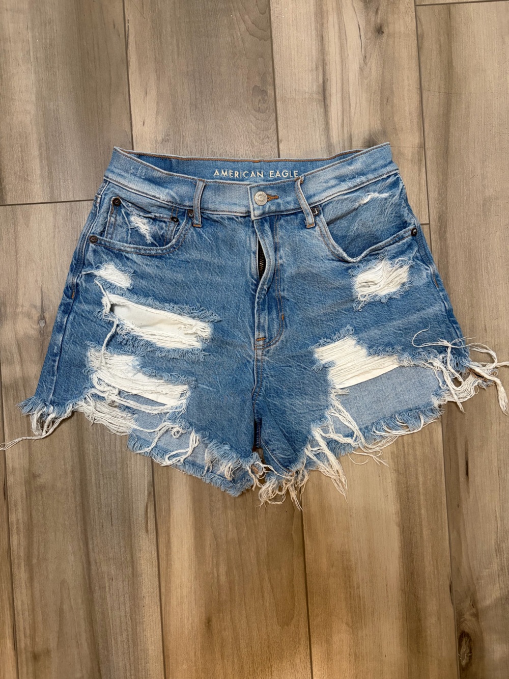 American Eagle Outfitters Highest Rise 90s Boyfriend Shorts